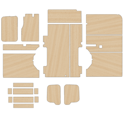 Ford Transit 2014-Present - Full Ply Lining Kit