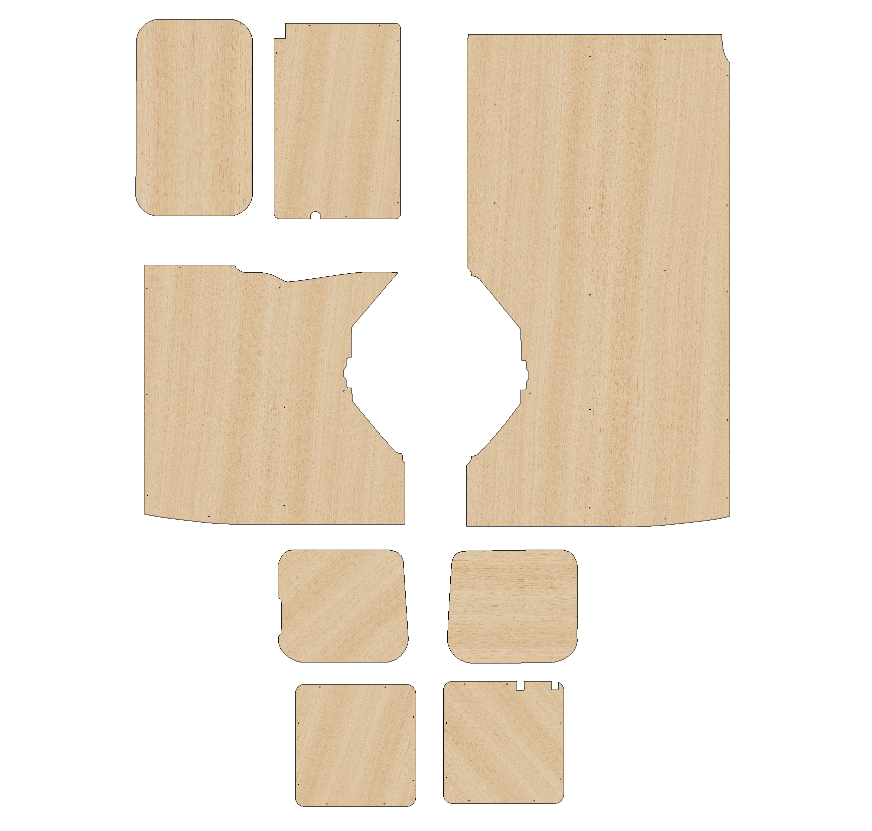 Ford Transit 2014-Present - Full Ply Lining Kit