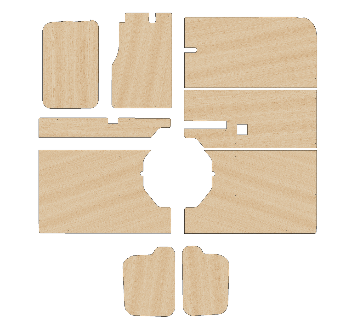 Ford Transit 2014-Present - Full Ply Lining Kit