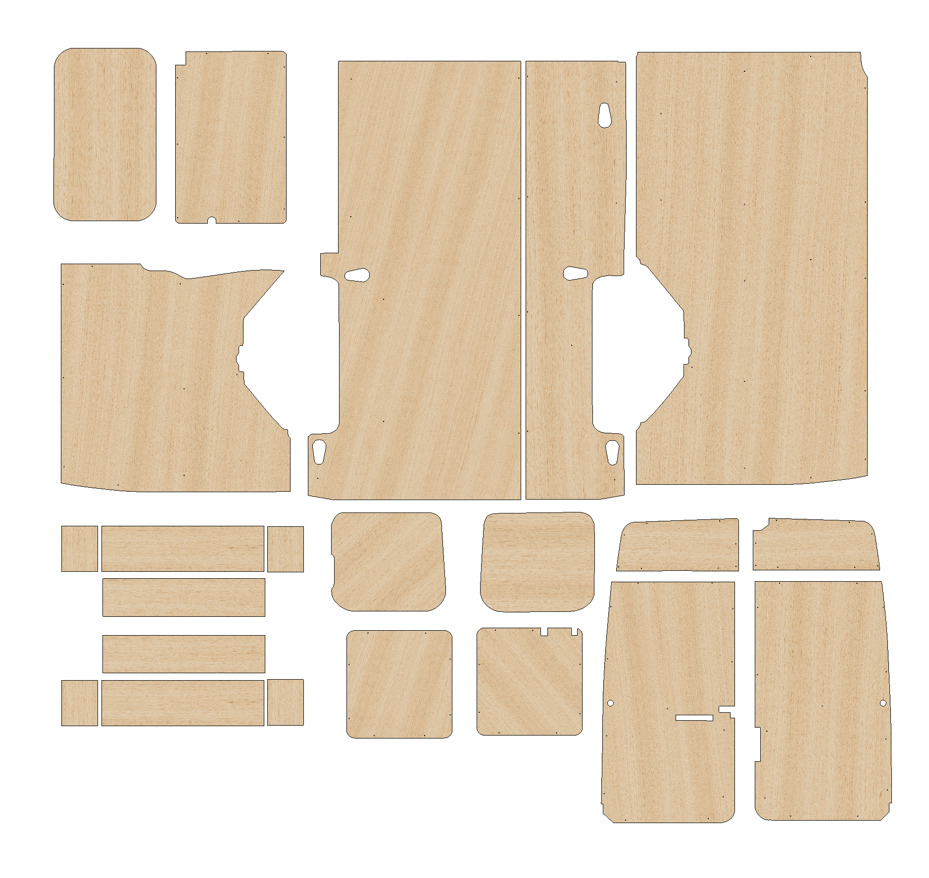 Ford Transit 2014-Present - Full Ply Lining Kit