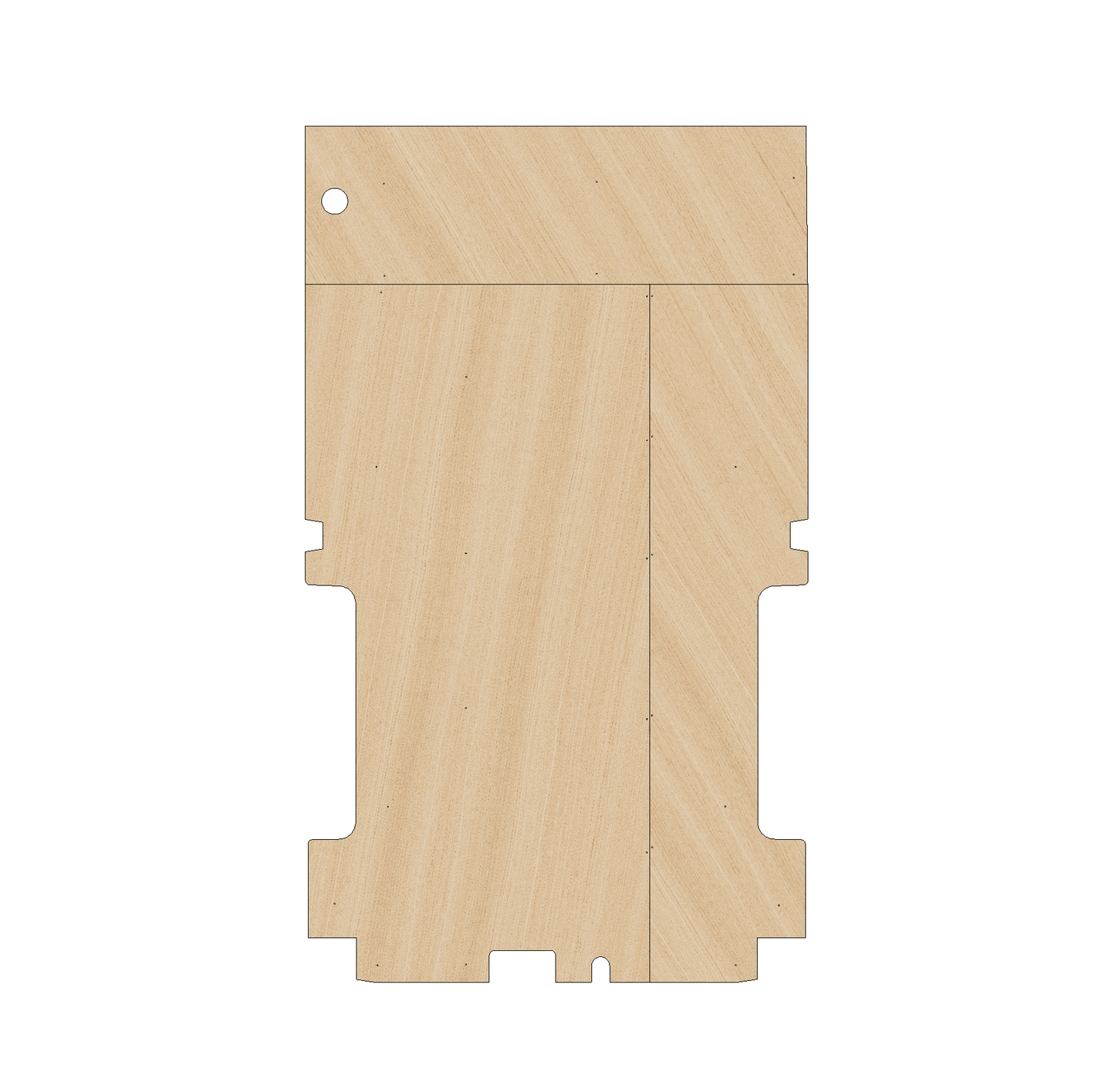 Ford Transit 2014-Present MWB FWD- Floor Ply Lining Kit