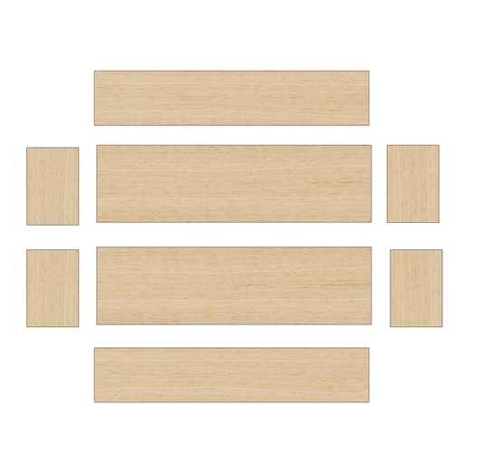 Ford Transit 2014-Present RWD - Wheel Boxes Ply Lining Kit