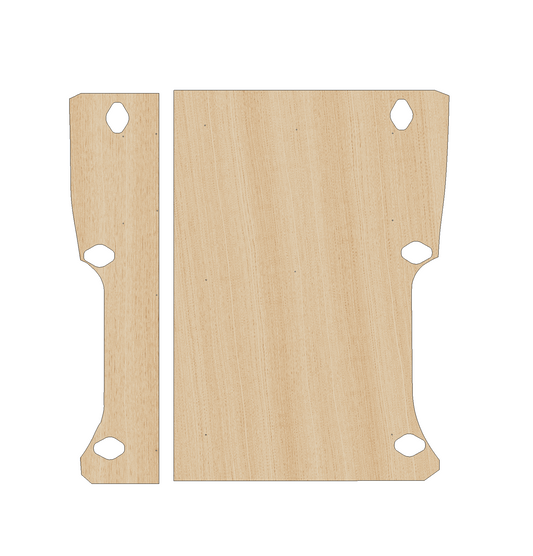 Ford Transit Connect 2002-2013 SWB No Sliding Door - Floor Ply Lining Kit