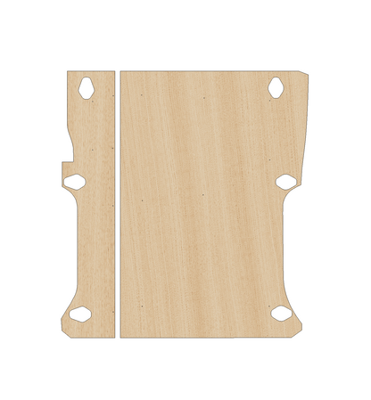 Ford Transit Connect 2002-2013 SWB One Sliding Door - Floor Ply Lining Kit