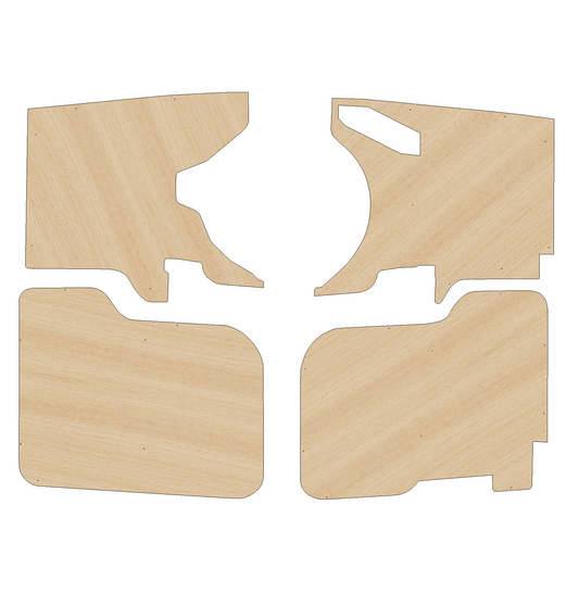 Ford Transit Connect 2014-2021 Base Model - SidePanels Ply Lining Kit