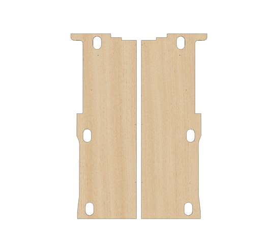 Ford Transit Connect 2014-2021 LWB Trend or Limited Dual Sliding Door- Floor Ply Lining Kit