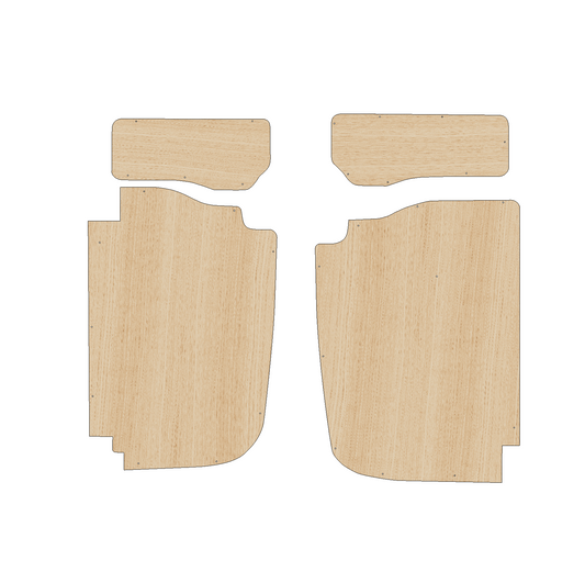 Ford Transit Connect 2014-2021 SWB - Rear Door Panels Ply Lining Kit