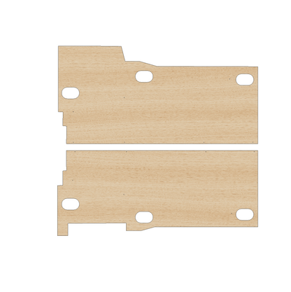 Ford Transit Connect 2014-2021 SWB Trend or Limited - Floor Ply Lining Kit