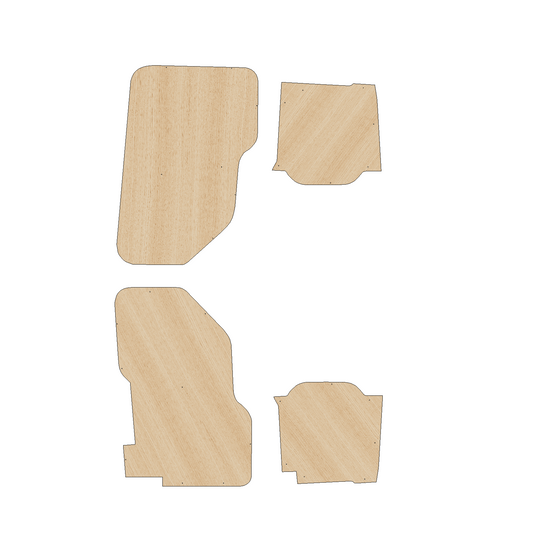 Ford Transit Connect 2014-2021 SWB Trend or Limited - Side Panels Ply Lining Kit