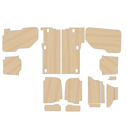 Ford Transit Connect 2014-2021 - Full Ply Lining Kit