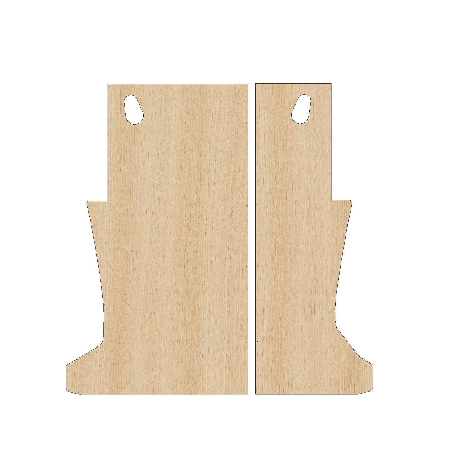 Ford Transit Courier 2014-2023 - Floor Ply Lining Kit