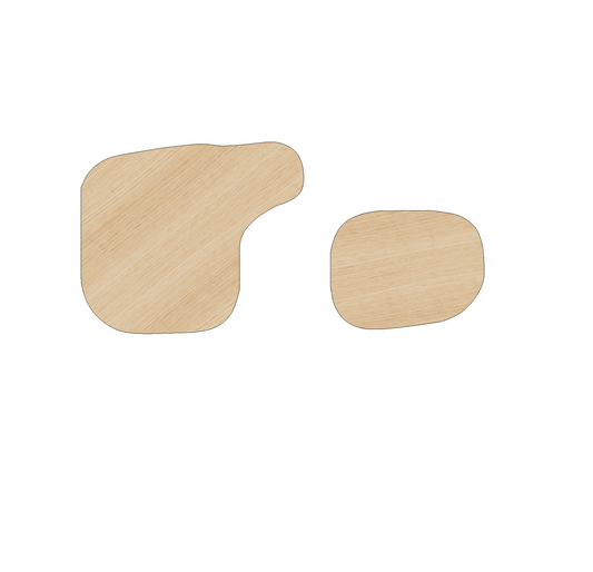 Ford Transit Courier 2014-2023 - Rear Door Panels Ply Lining Kit