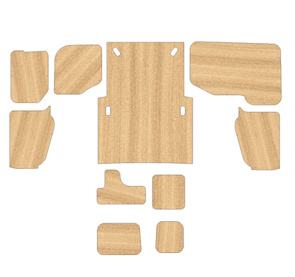 Ford Transit Courier 2023-Present  - Full Ply Lining Kit