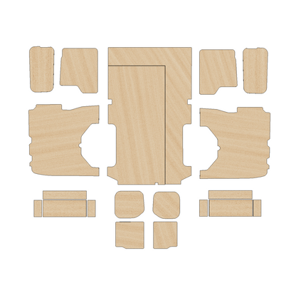 Ford Transit Custom 2013-2023 - Full Ply Lining Kit