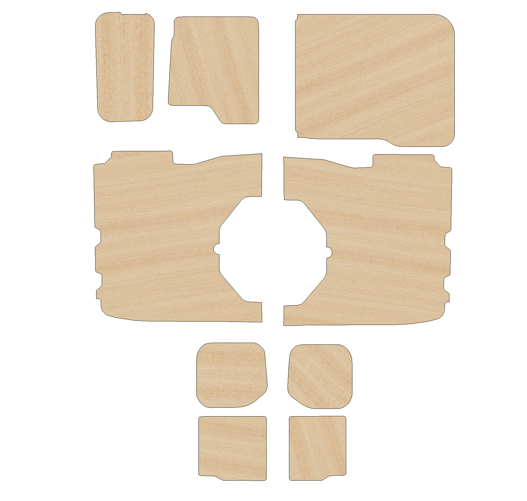 Ford Transit Custom 2013-2023 - Full Ply Lining Kit