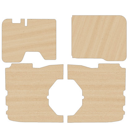 Ford Transit Custom 2013-2023 LWB - Side Panels Ply Lining Kit