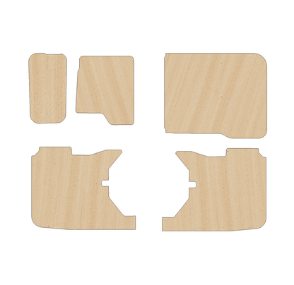 Ford Transit Custom 2013-2023 SWB Type A - Side Panels Ply Lining Kit
