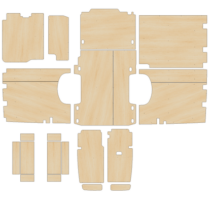 Volkswagen Crafter 2017-Present - Full Ply Lining Kit