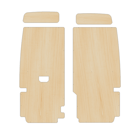 Man TGE Panel Van 2017-present LWB - Rear Door Panels Ply Lining Kit