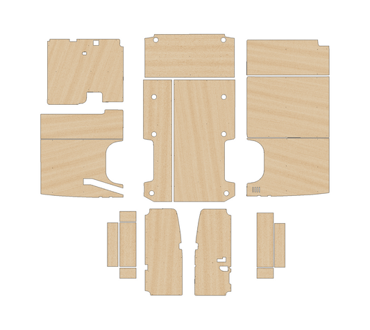 Maxus (Weststar, LDV) V80 2011-Present - Full Ply Lining Kit