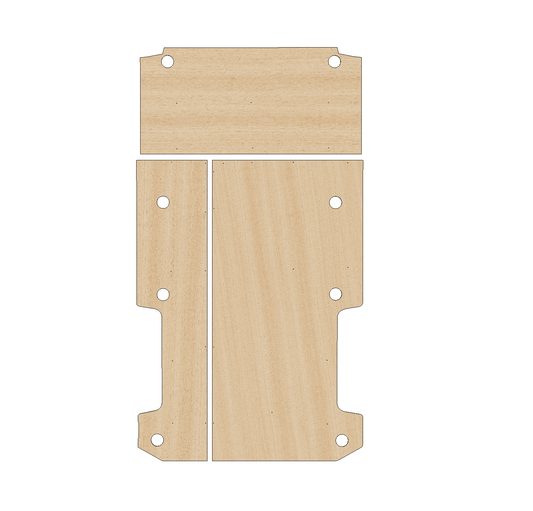 Maxus (Weststar, LDV) V80 2011-Present LWB - Floor Ply Lining Kit