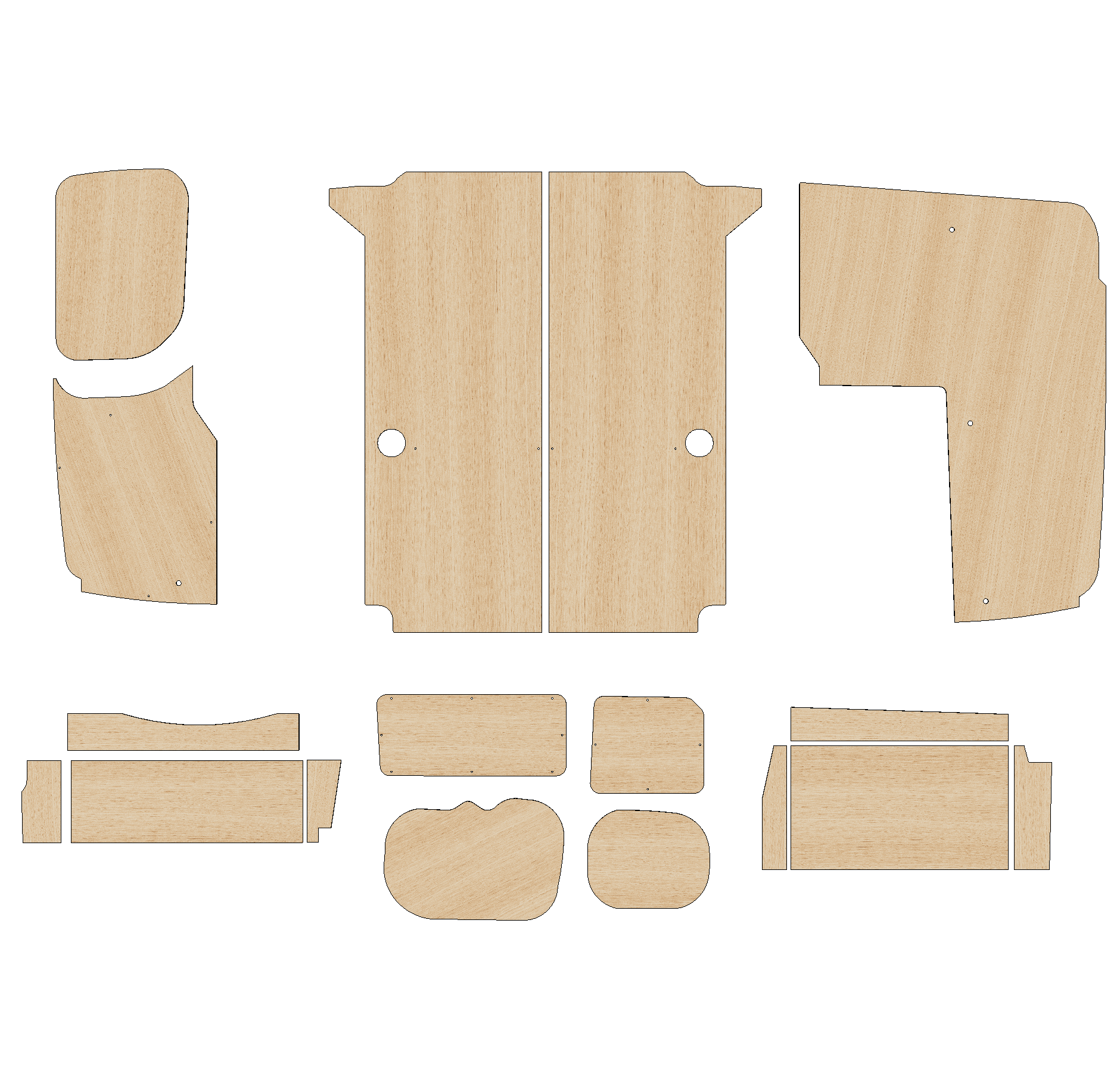Mercedes Citan 2021-Present - Full Ply Lining Kit