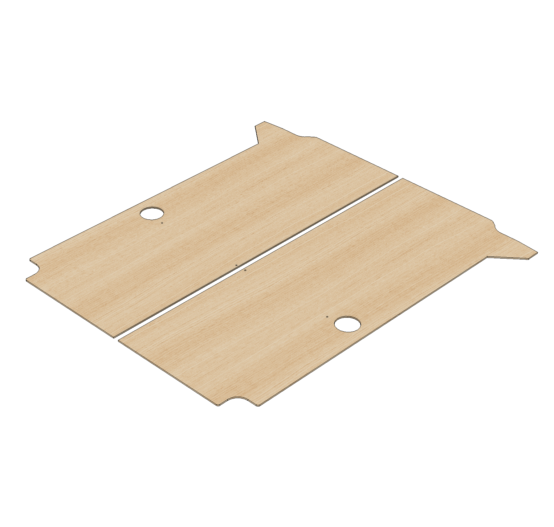Renault Kangoo 2021-Present - MWB - Floor Ply Lining Kit