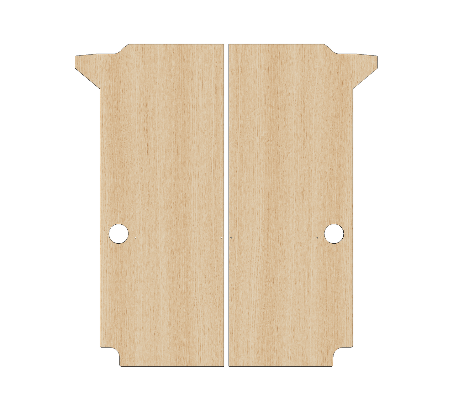 Renault Kangoo 2021-Present - MWB - Floor Ply Lining Kit