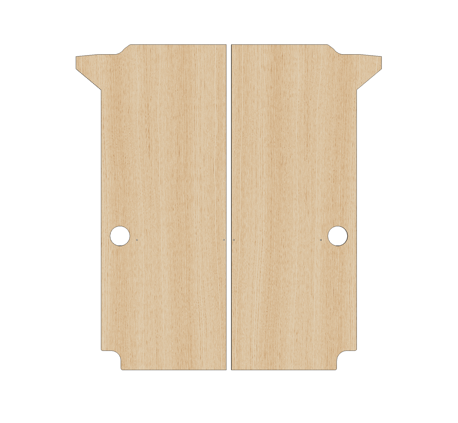 Renault Kangoo 2021-Present - MWB - Floor Ply Lining Kit