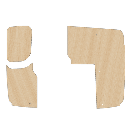 Renault Kangoo 2021-Present - MWB - Side Panels Ply Lining Kit