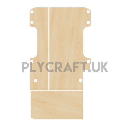 Mercedes Sprinter 2018-Present MWB RWD - Floor Ply Lining Kit