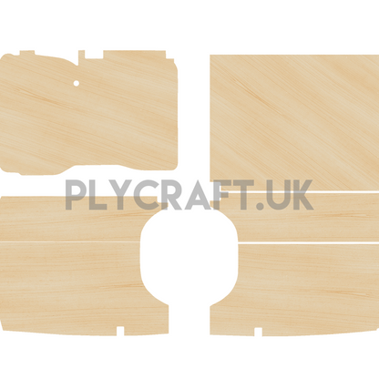 Mercedes Sprinter 2006-17 SWB Standard Height - Side Panels Ply Lining Kit