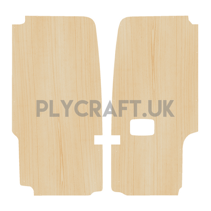 Mercedes Sprinter 2006-17 Standard Height - Rear Door Panels Ply Lining Kit