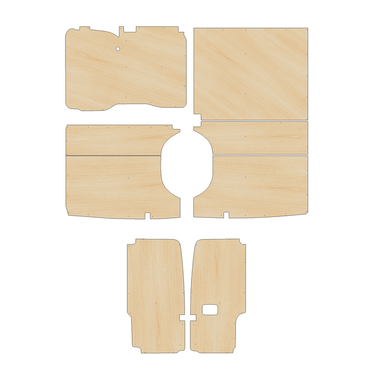 Volkswagen Crafter 2006-17 - Full Ply Lining Kit
