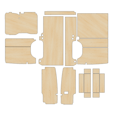 Volkswagen Crafter 2006-17 - Full Ply Lining Kit