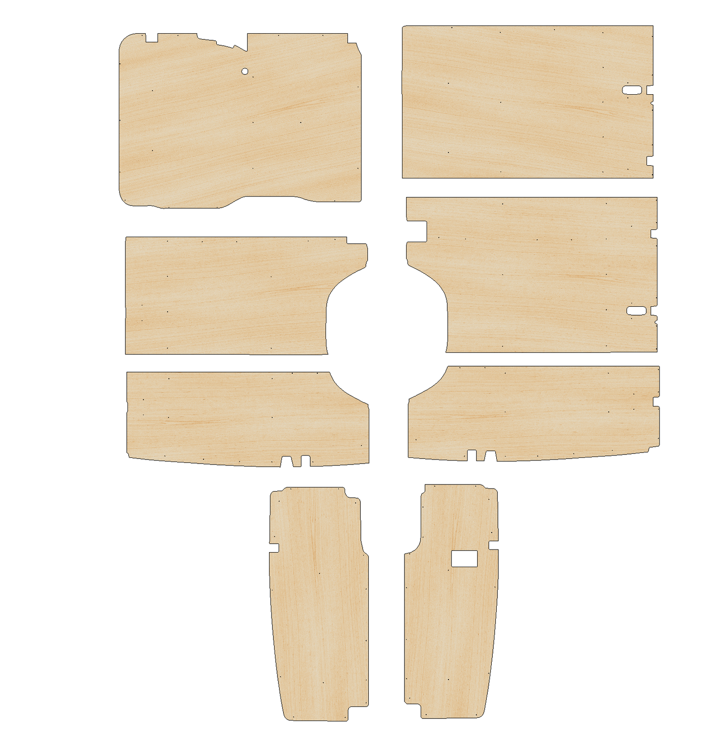 Volkswagen Crafter 2006-17 - Full Ply Lining Kit