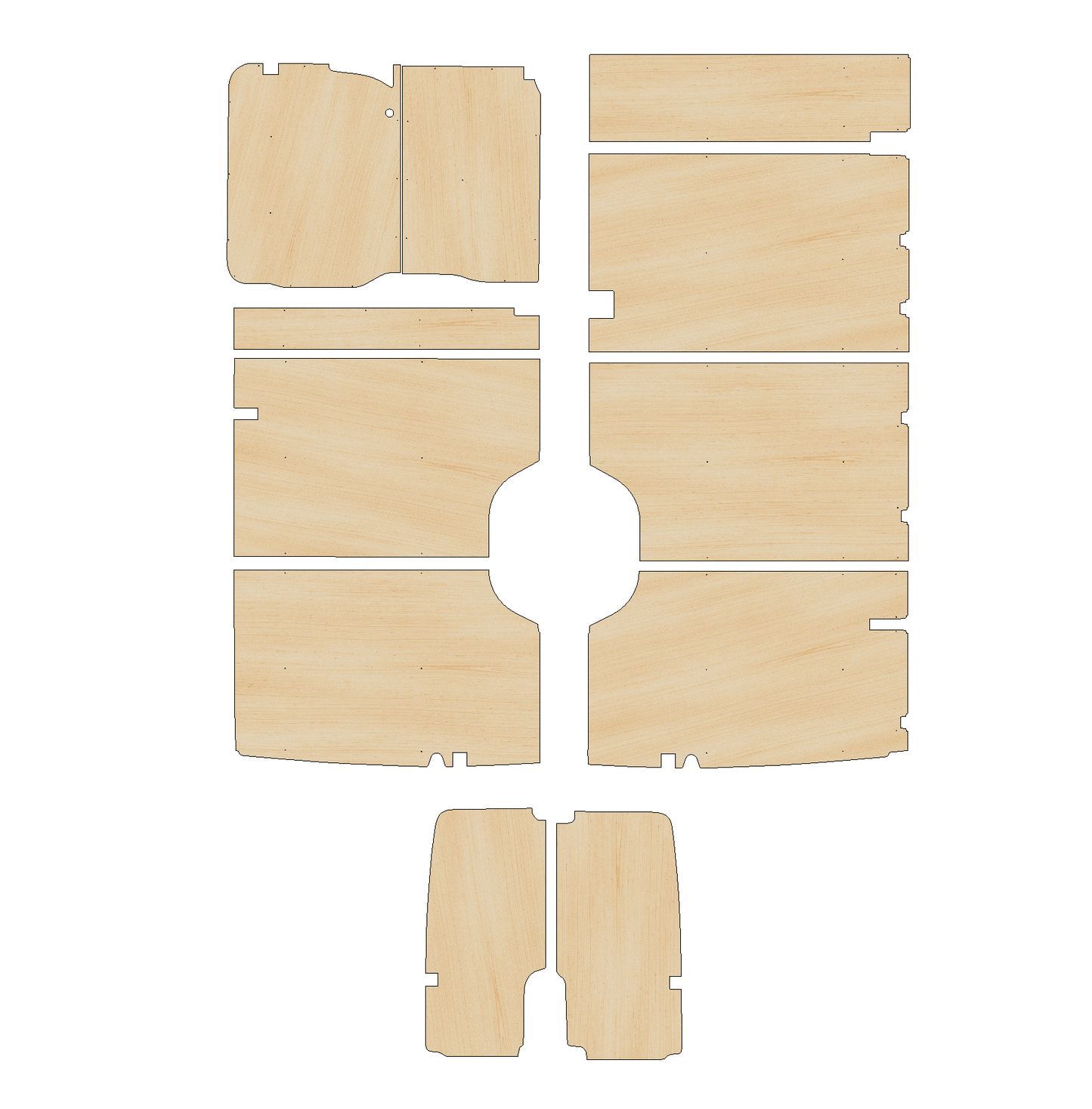 Volkswagen Crafter 2006-17 - Full Ply Lining Kit