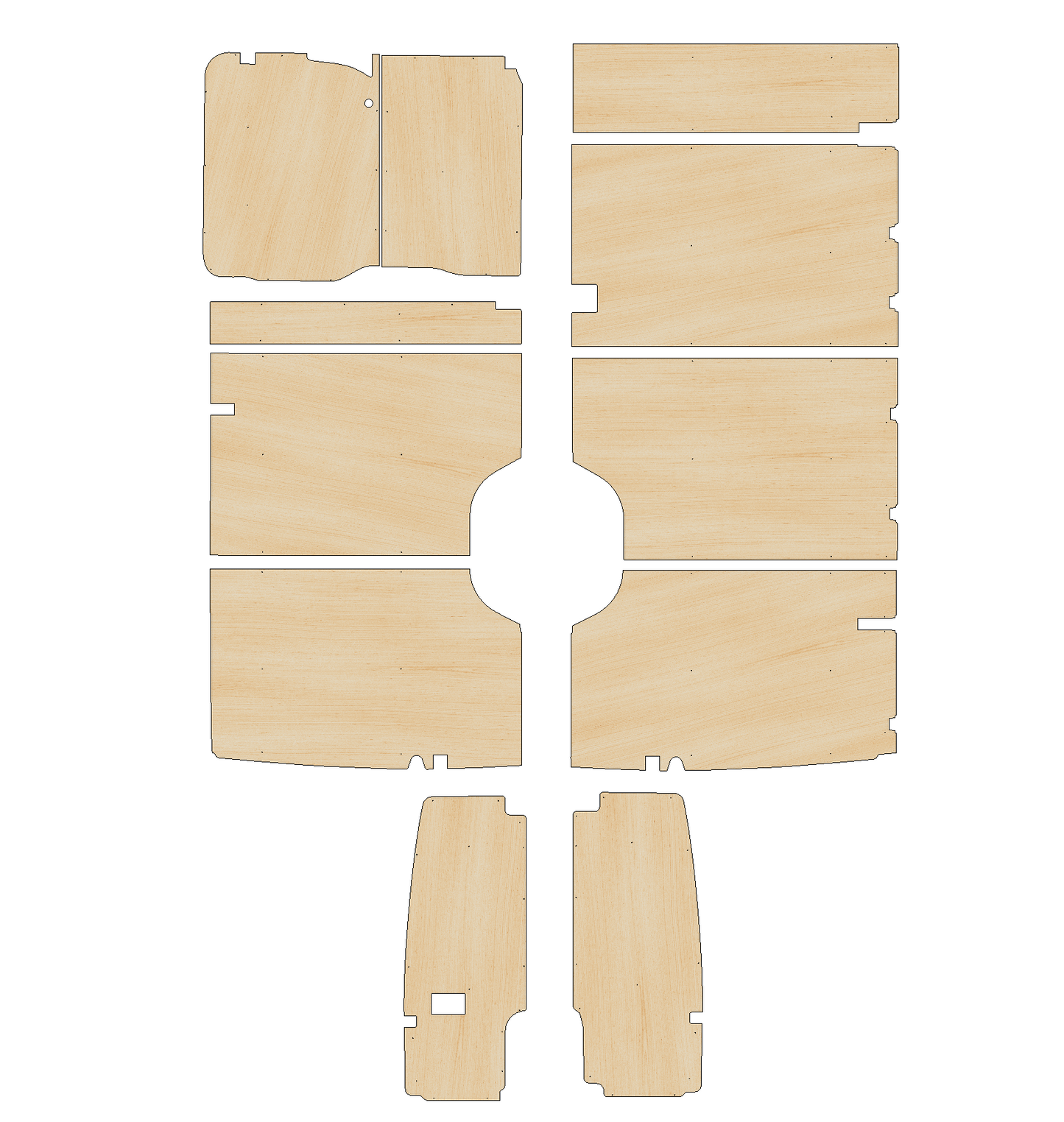 Volkswagen Crafter 2006-17 - Full Ply Lining Kit