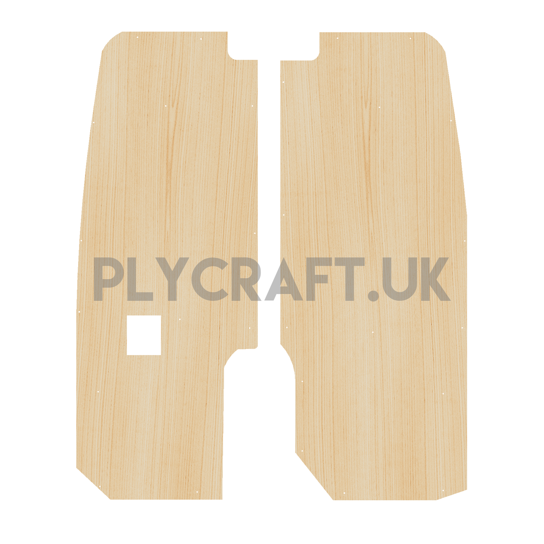 Mercedes Sprinter 2018-Present H3 height - Rear Door Panels Ply Lining Kit