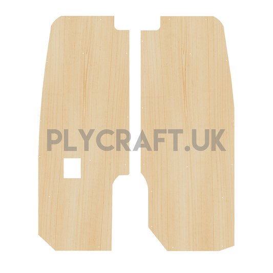 Mercedes Sprinter 2018-Present H3 height - Rear Door Panels Ply Lining Kit