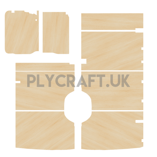 Mercedes Sprinter 2018-Present LWB RWD - Side Panels Ply Lining Kit