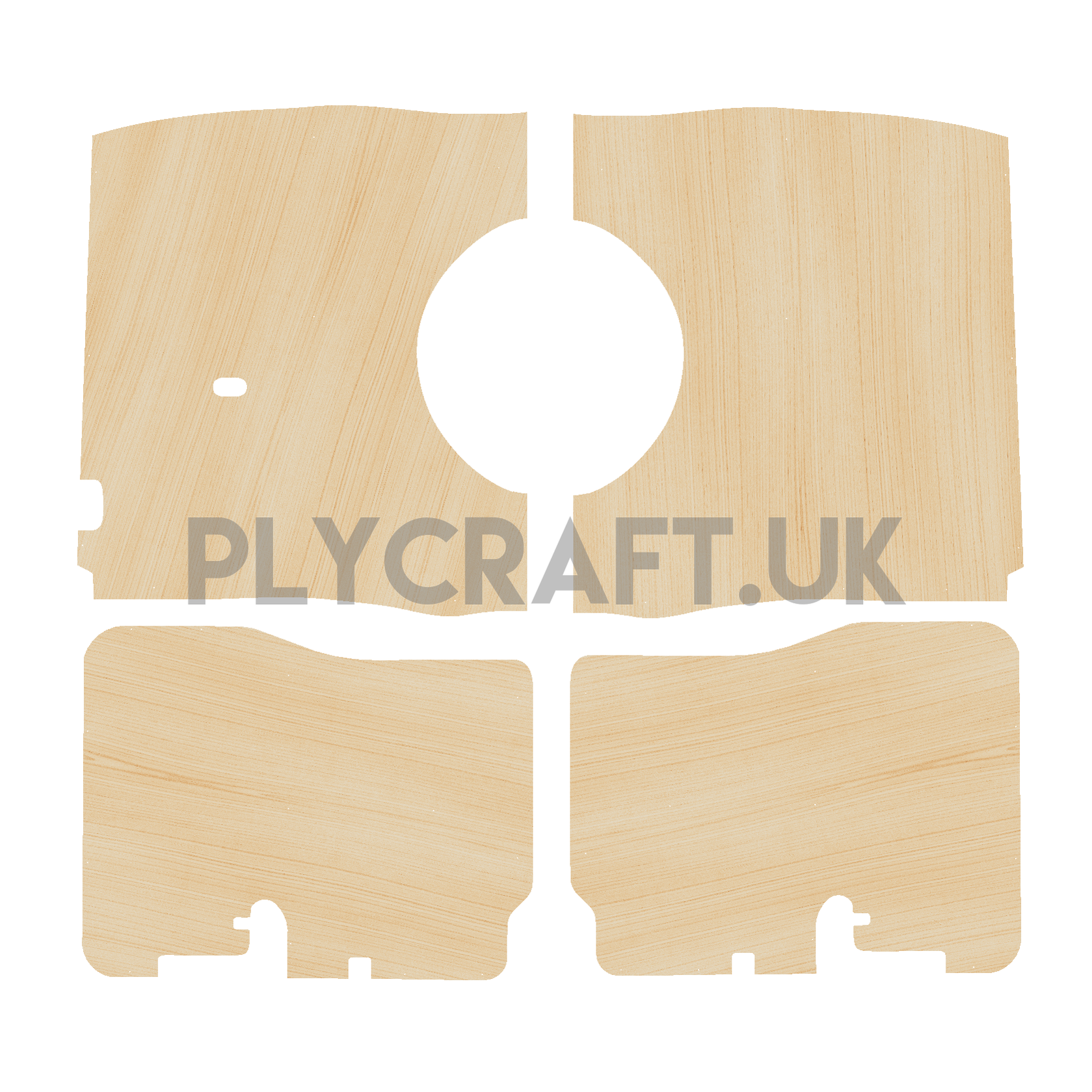 Mercedes Vito 2003-14 L3 XLWB - Side Panels Ply Lining Kit