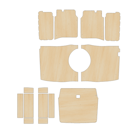 Mercedes Vito 2003-14 - Full Ply Lining Kit