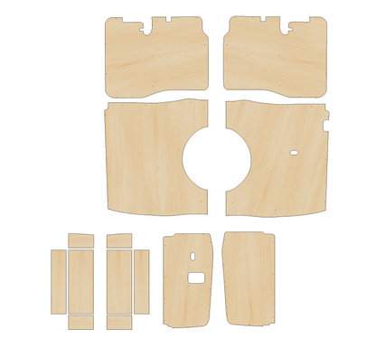 Mercedes Vito 2003-14 - Full Ply Lining Kit