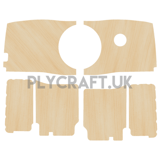 Mercedes Vito 2014 - Present SWB - Side Panels Ply Lining Kit