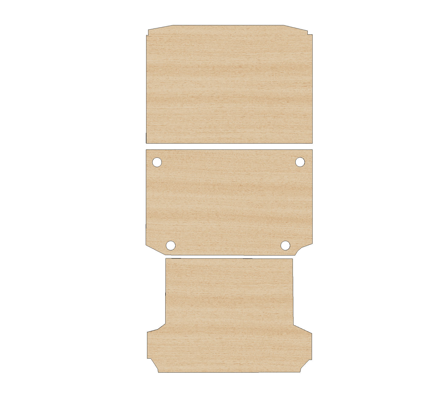 Nissan Interstar 2025-Present LWB L3 Floor Ply Lining Kit