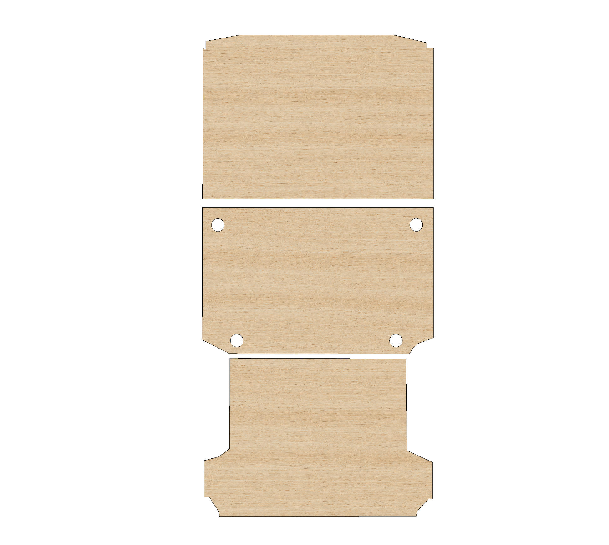 Nissan Interstar 2025-Present LWB L3 Floor Ply Lining Kit