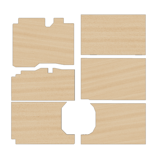 Nissan Interstar 2025-Present LWB L3 - Side Panels Ply Lining Kit