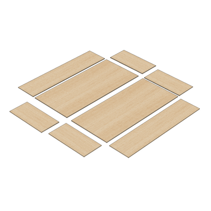 Nissan Interstar 2025-Present - Wheel Boxes Ply Lining Kit