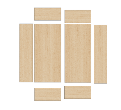 Nissan Interstar 2025-Present - Wheel Boxes Ply Lining Kit